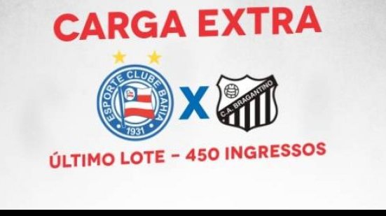 Imagem   Bahia consegue liberação e vai vender mais 450 ingressos para sócios
