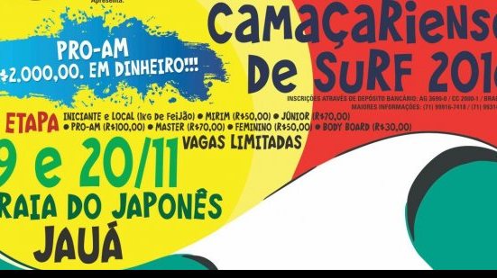 Imagem II Etapa do Circuito Camaçariense de Surf 2016