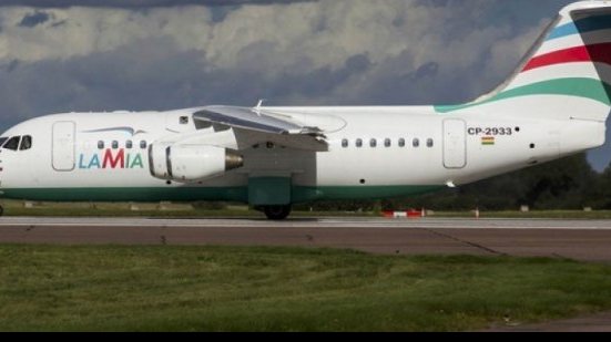 Imagem Autoridades bolivianas alertaram para pouco combustível em avião da LaMia