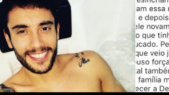 Imagem Pai de Alan Ruschel diz que filho se recupera de cirurgia, mas não lembra do acidente