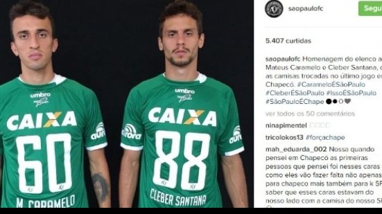 Imagem São Paulo vai homenagear a Chapecoense na última rodada