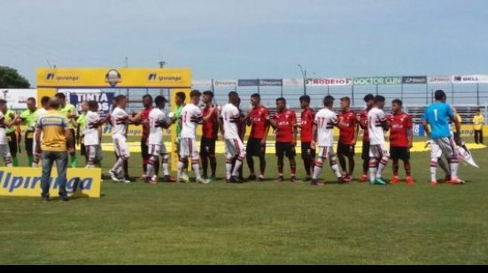 Imagem Vitória empata com o São Paulo pela Copa Internacional Ipiranga Sub-20