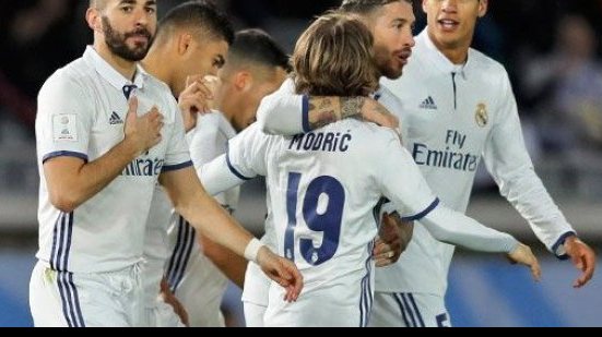 Imagem Real Madrid sofre mas vira para cima do Kashima Antlers e conquista mundial de clubes