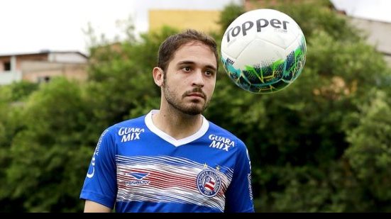 Imagem  Meia do Bahia interessa ao Santos 