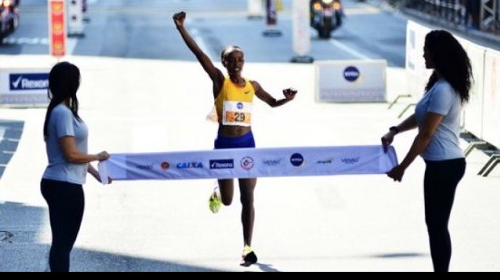 Imagem Africanos dominam São Silvestre com recorde de Jemima e sprint de Aleme