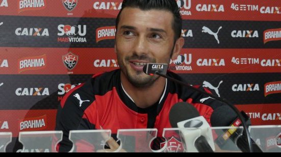 Imagem  “Me sinto bem”, declarou Dátolo em sua chegada