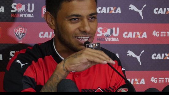 Imagem Apresentado, Cleiton Xavier elogia projeto e contratações do Vitória