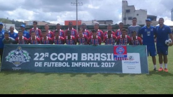 Imagem Bahia estreia com triunfo na Copa do Brasil Infantil