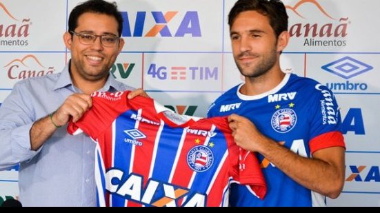 Imagem Allione é apresentado, justifica escolha e enaltece o Bahia
