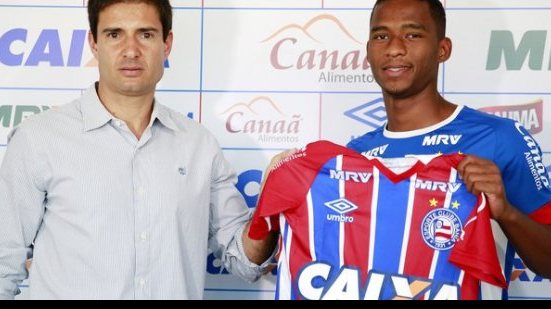 Imagem Apresentado no Bahia, Matheus Sales evita polêmica com Abel Braga