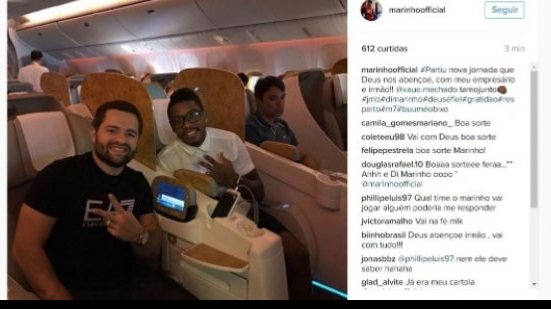 Imagem Cruzeiro aguarda dinheiro da venda de Marinho para quitar dívidas