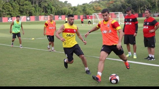 Imagem Vitória se reapresenta e treina para pegar a Juazeirense