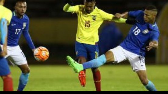 Imagem Brasil empata com o Equador pelo Sul-Americano Sub-20