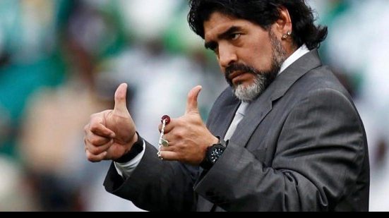 Imagem Polícia é chamada após discussão de Maradona com a namorada