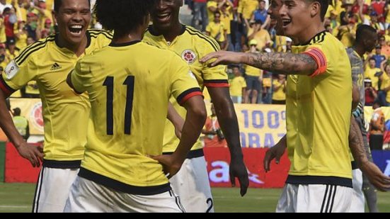 Imagem Com Armero titular, Colômbia vence a Bolívia nas Eliminatórias