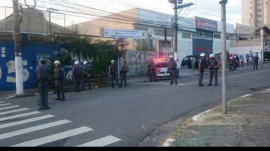 Imagem Polícia prende torcedores do Santos em Santo André