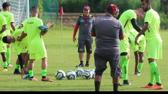 Imagem Copa do Nordeste: Ríver foca em bola parada para duelo com o Vitória