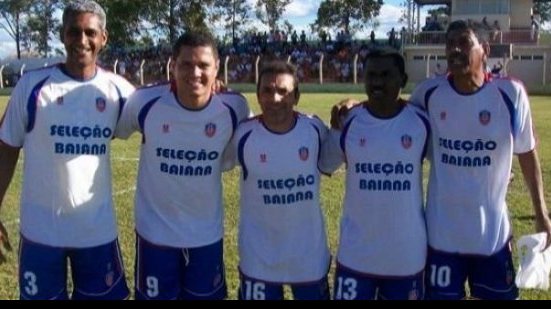 Imagem Com presença de craques do passado, Seleção Baiana Máster volta aos gramados em Entre Rios