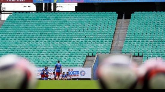 Imagem Com treino na Arena, Bahia encerra preparação para o BAVI