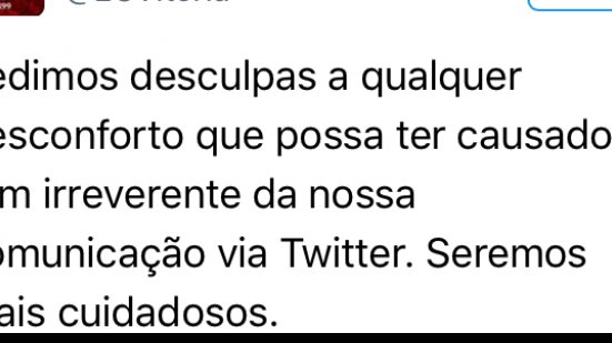 Imagem Vitória pede desculpas por &#039;brincadeiras&#039; nas redes sociais