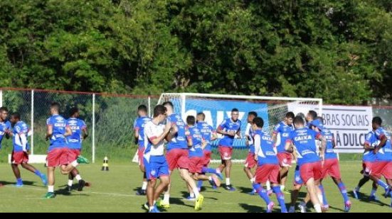 Imagem Com treino fechado, Bahia encerra preparação para o clássico