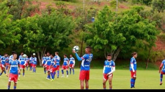 Imagem  Bahia encerra preparação para duelo contra o Flamengo pela Copa do Brasil Sub-20