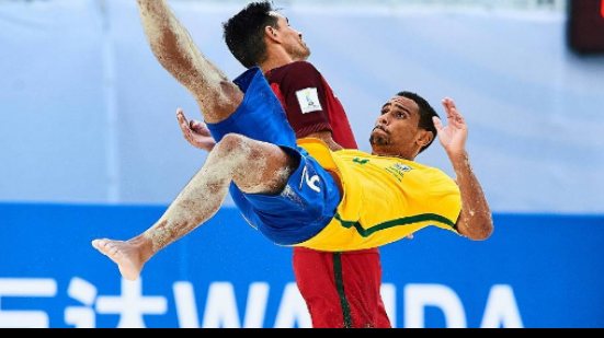 Imagem Beach Soccer: Brasil está na semifinal da Copa do Mundo