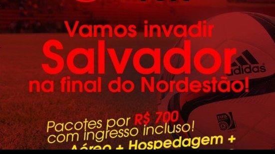 Imagem Sport lança campanha e fala em "invadir Salvador" para final com o Bahia