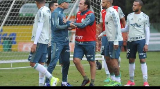 Imagem Treino do Palmeiras termina em discussão entre Cuca, Felipe Melo e preparador