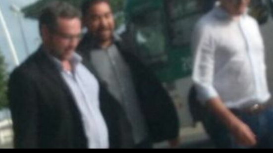 Imagem Em meio às comemorações do título tricolor, presidentes da dupla BAVI almoçam juntos