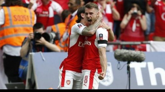 Imagem Arsenal bate o Chelsea e conquista Copa da Inglaterra