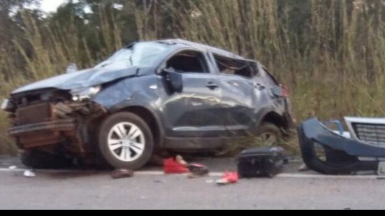 Imagem Jobson sofre acidente de carro no Tocantins; Uma pessoa morre