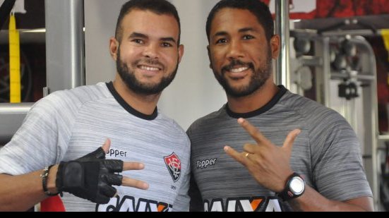 Imagem Motivado, José Welison faz exercícios na academia