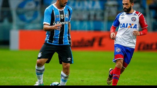 Imagem Bahia leva gol no fim, perde para o Grêmio e deixa escapar ponto fora de casa