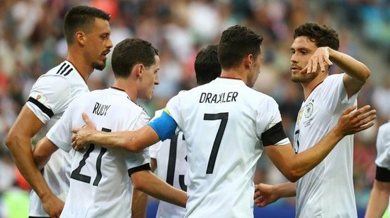 Imagem Alemanha supera Austrália em estreia na Copa das Confederações