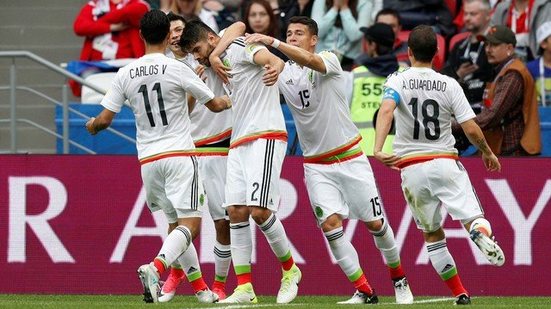 Imagem Copa das Confederações: México e Portugal garantem vaga nas semifinais