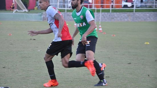 Imagem Com presença de Wallace, Vitória treina visando o BaVi