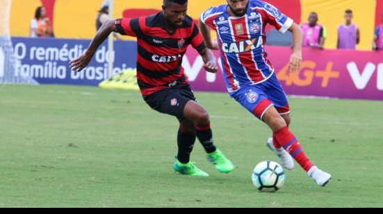 Imagem Geferson recebe terceiro amarelo e desfalca o Vitória contra o Atlético-GO