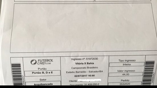 Imagem Cambistas são presos com ingressos fraudados no BAVI 
