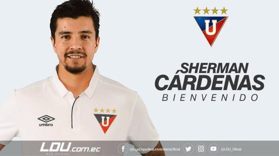 Imagem Após deixar o Vitória, Cárdenas assina com a LDU