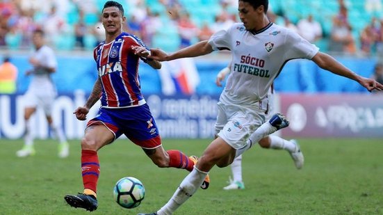 Imagem Vaiado na Fonte Nova, Bahia arranca empate contra o Fluminense