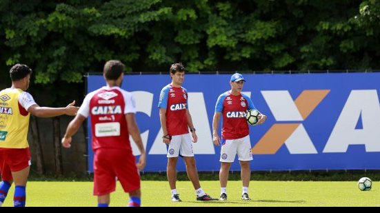 Imagem Em Pituaçu, Bahia faz último treino antes de enfrentar o Avaí 