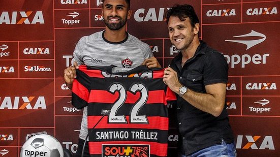 Imagem Com Tréllez na lista, Vitória divulga relacionados para enfrentar o Grêmio