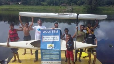 Imagem Alunos de canoagem iniciam aulas práticas em Ubatã