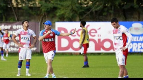 Imagem Com Rodrigão, Bahia treina para duelo com o Sport