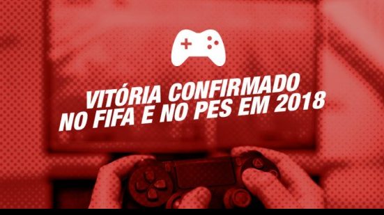 Imagem Em crise no mundo real, Vitória garante presença no futebol virtual