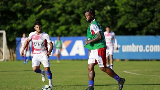 Imagem Bahia treina e está praticamente definido para enfrentar o Sport