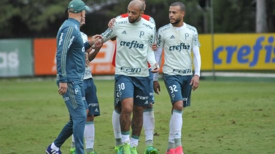 Imagem Volante Felipe Melo é afastado do elenco do Palmeiras