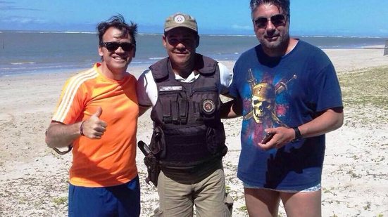 Imagem Depois de passagem pelo Vitória, Gallo e Pet curtem ‘férias’ em Morro de São Paulo