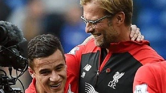 Imagem Técnico do Liverpool se conforma com possível venda de Philippe Coutinho